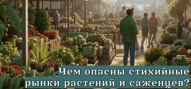 Подробнее о статье Чем опасны стихийные рынки растений и саженцев?