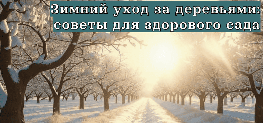Подробнее о статье Зимний уход за деревьями: советы для здорового сада