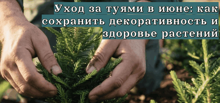 Подробнее о статье Уход за туями в июне: как сохранить декоративность и здоровье растений